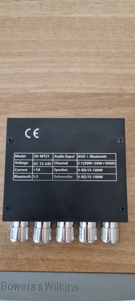 Продам усилитель мощности  2/1 Bluetooth