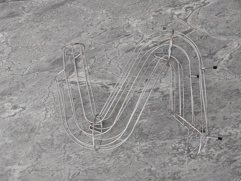 Suporte fruteira metalica tubolar para laranjas para bar restaurante