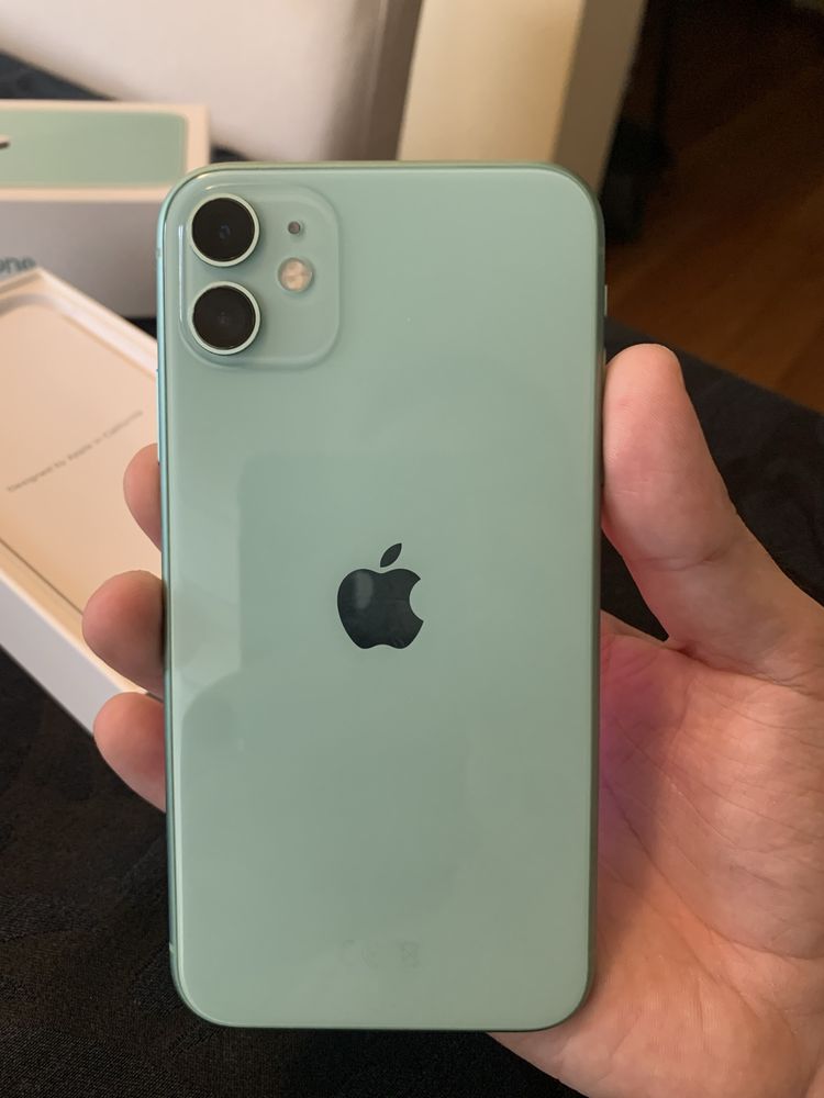 Iphone 11 64gb verde - como novo