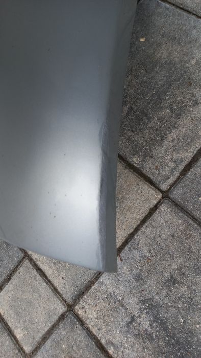 Vw passat b5 lift fl zderzak przód przedni srebrny la7w