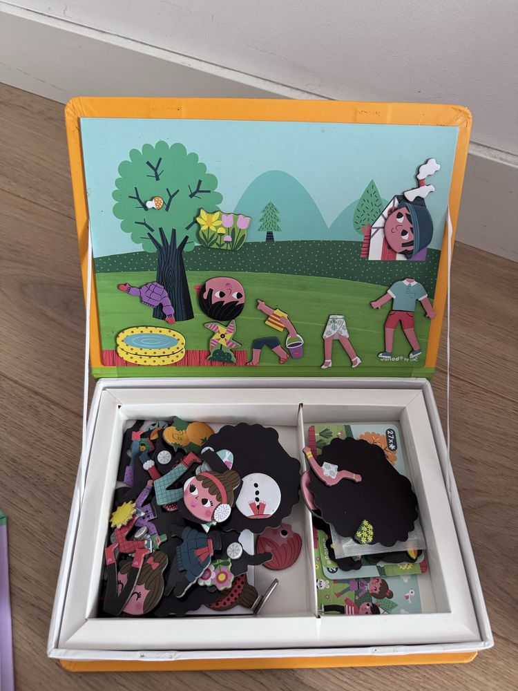 Ukladanka puzzle magnetyczne Janod