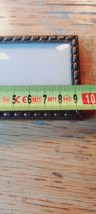 Ramka na zdjęcie mosiężna