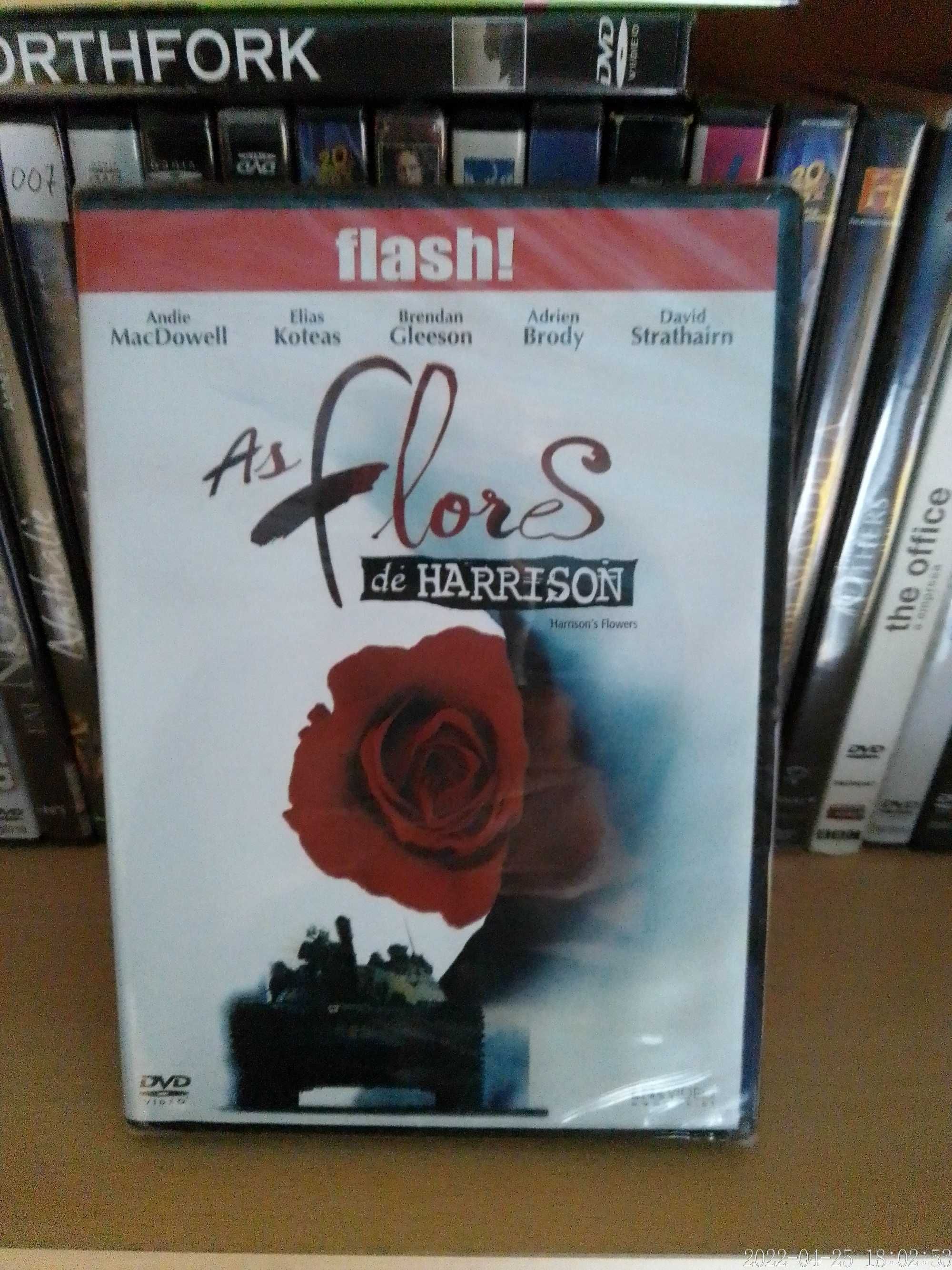 Dvd NOVO As Flores de Harrison SELADO Filme Elie Andie Elias Harison