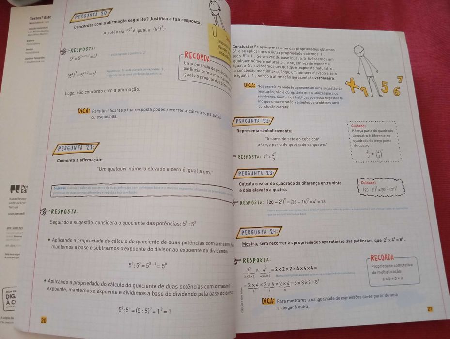 Testes estou preparado matemática 6*