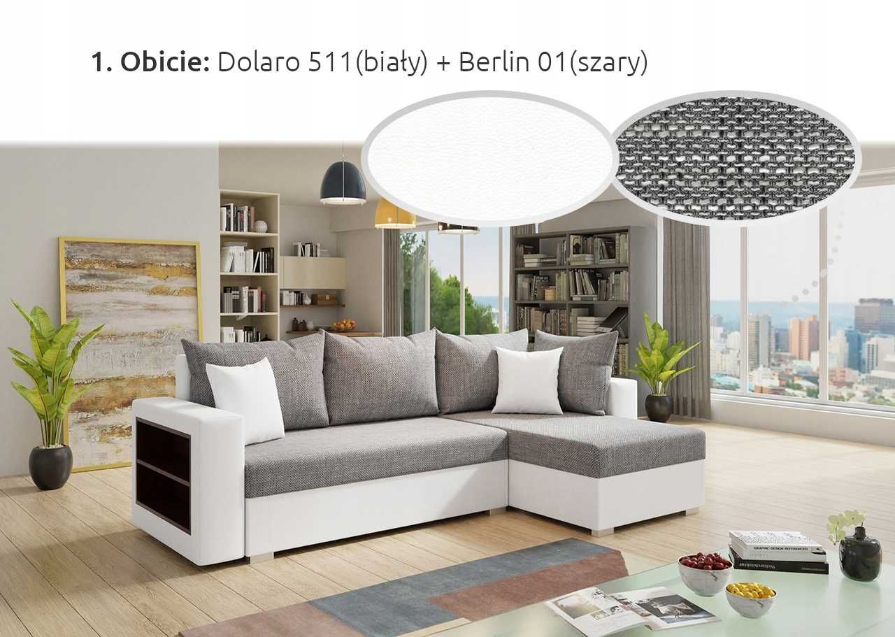 Narożnik z półką Kongo, dostawa 0zł do 14 dni, Cała Polska