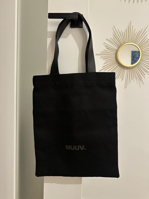Torba Muuv shopper skóra z winogron nowa