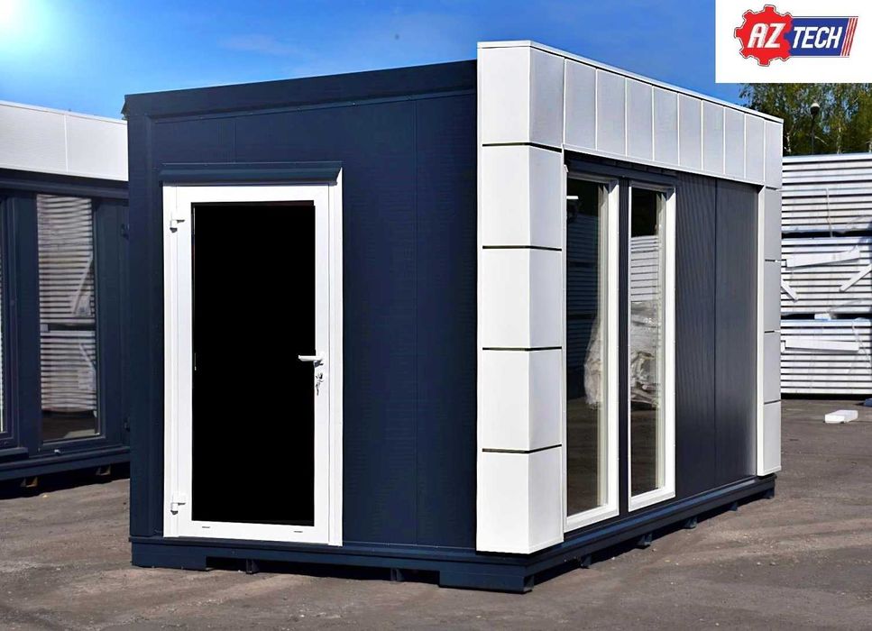 Kontener biurowy / Kontener rekreacyjny 5,0 x 2,5 m z dostawą