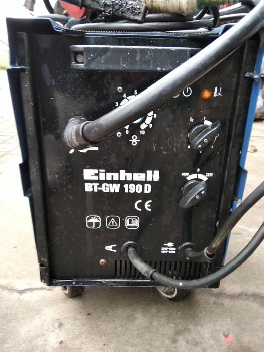 Spawarką mig mag Einhell Bt-gw 190 D
