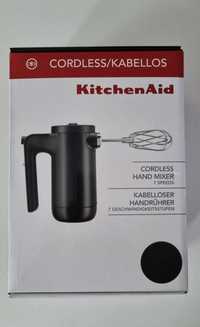 Nowy mikser bezprzewodowy KitchenAid  czarny