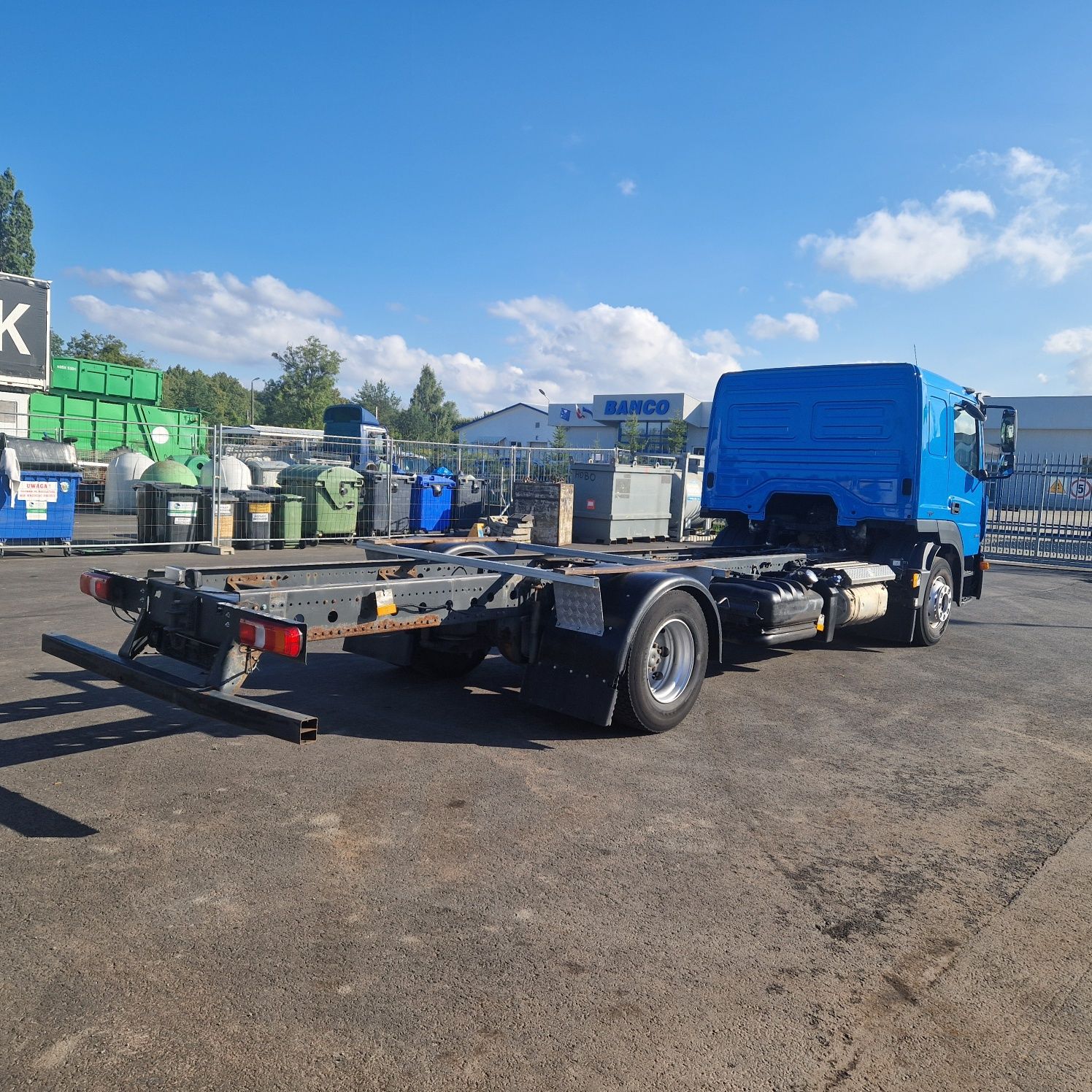 Mercedes Atego 1524 dmc 15600 kg rama sprowadzony z niemiec. Bdb stan