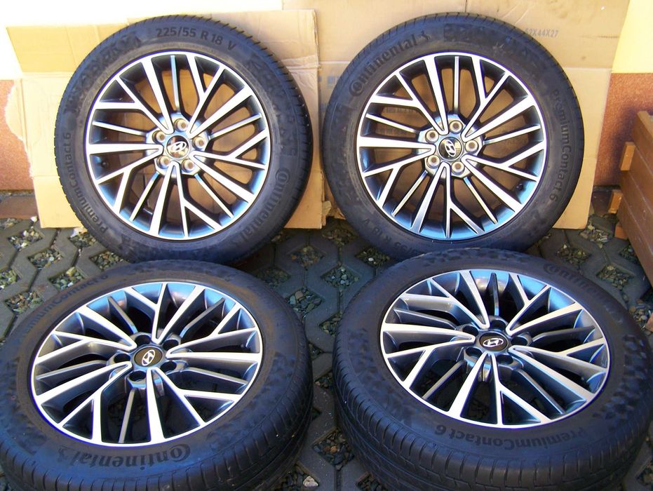 Perfekcyjne Koła Aluminiowe 188" LATO  Tpms Hyundai TUCSON 15-22 Rok