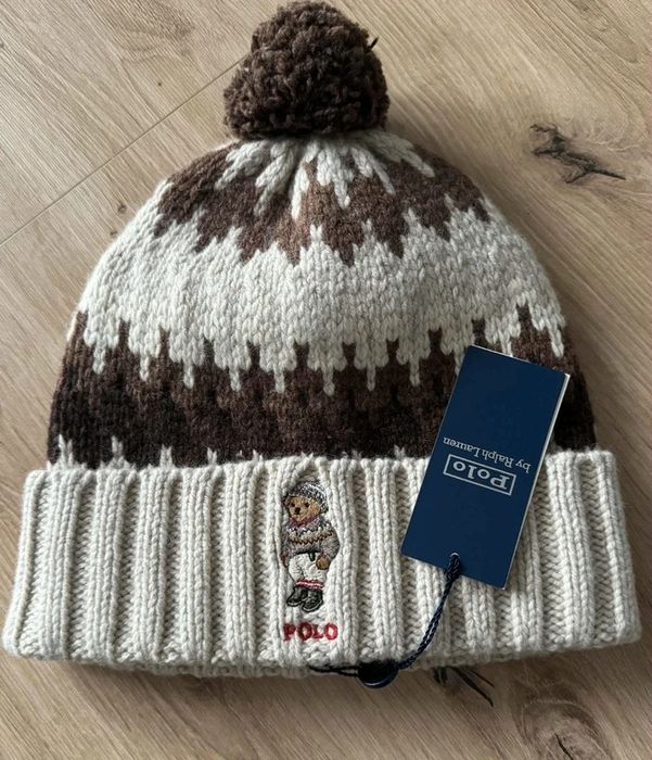 Czapka wełniana Ralph Lauren stan nowy