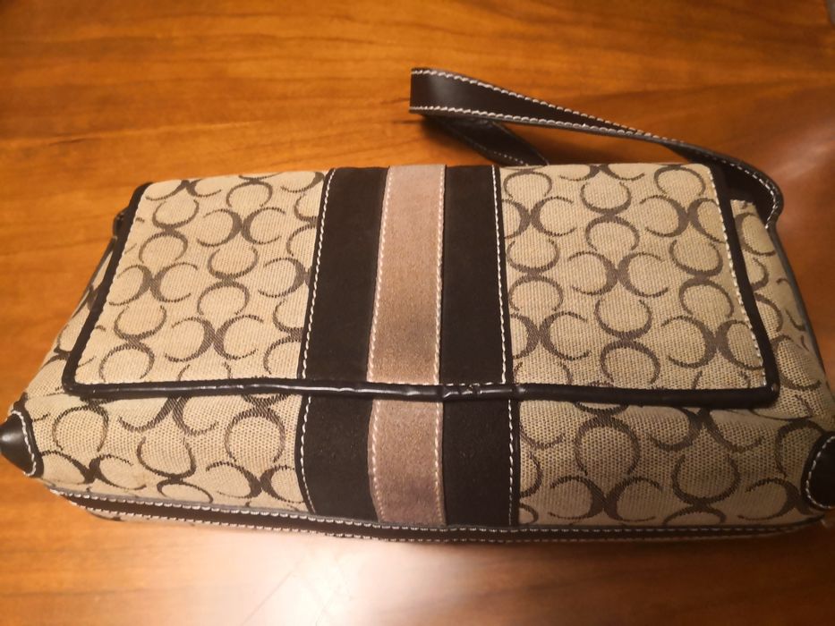 Carteira pele e tecido cortefiel