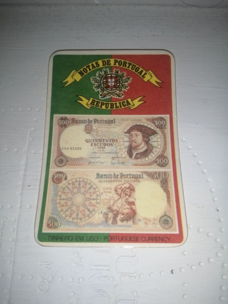 Calendário de bolso (1985) | Coleção de Notas de Portugal