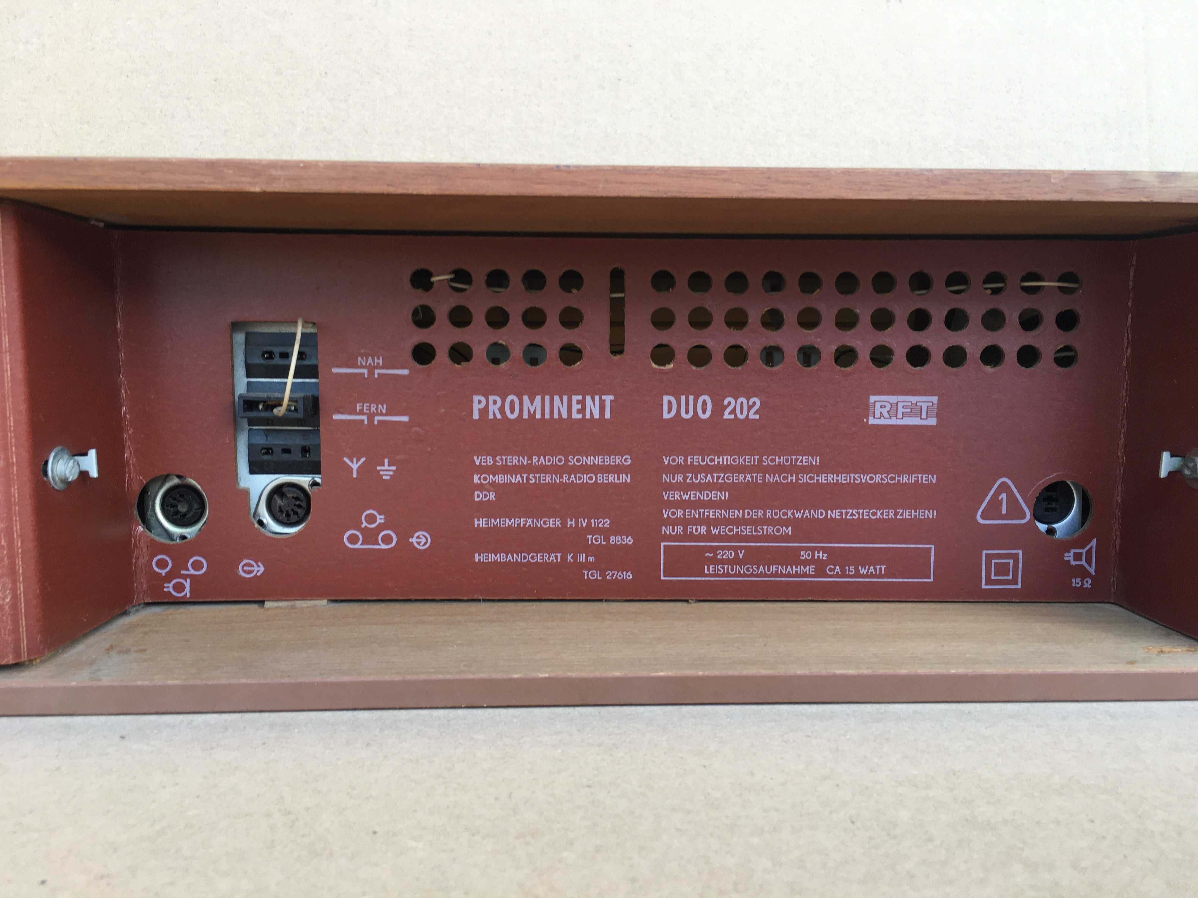 Radio magnetofon Prominent DUO 202