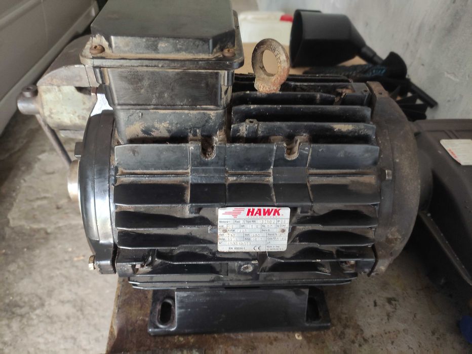 Электродвигатель Hawk (Nicolini) 9.2 кВт. Полый вал