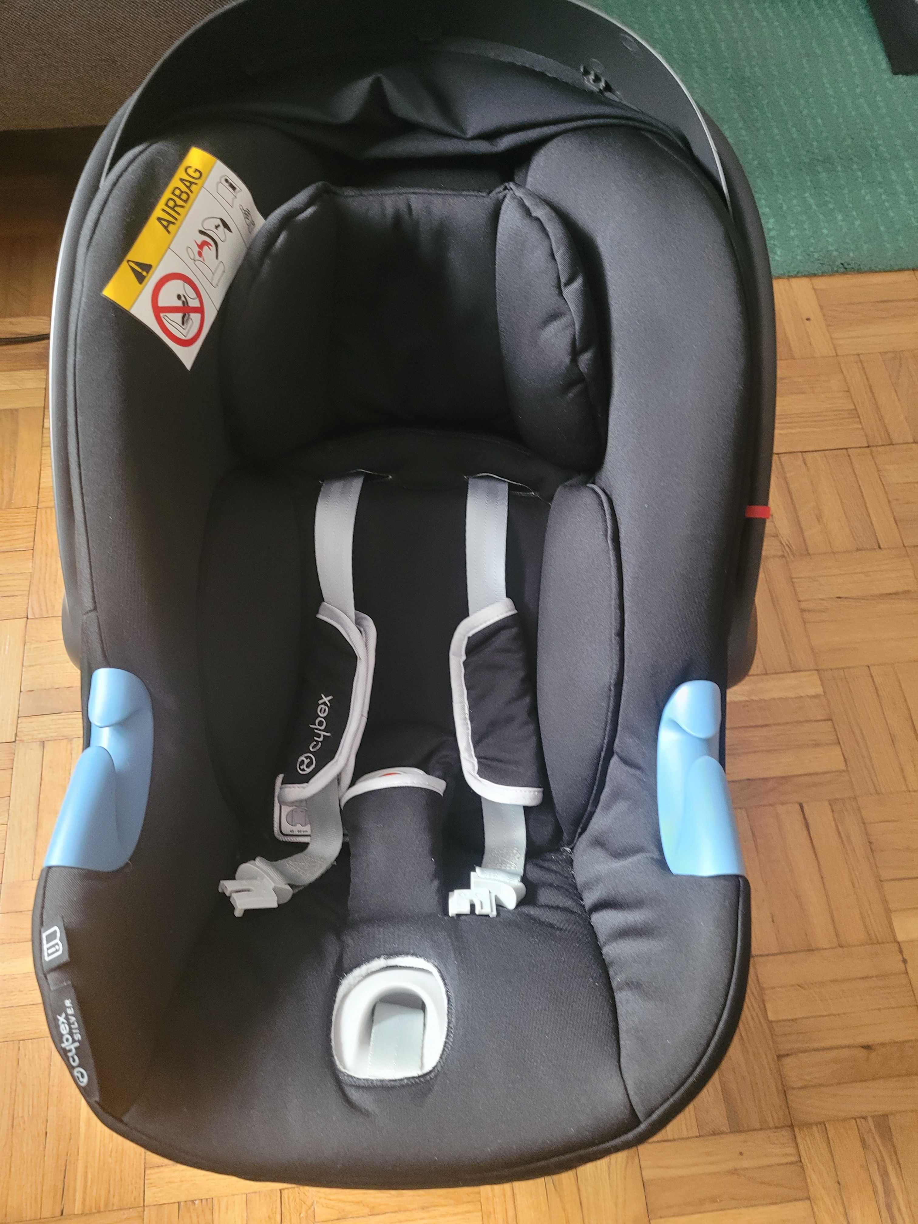 Fotelik samochodowy Cybex Aton B i-Size -silver