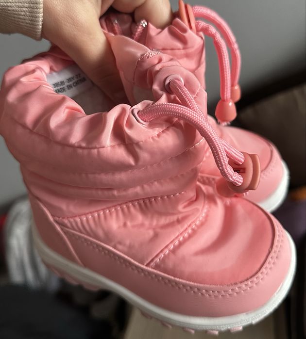 Новые зимние ботинки на девочку 22 размер