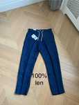 NOWE z metkami ZARA 100% len lniane spodnie meskie unisex