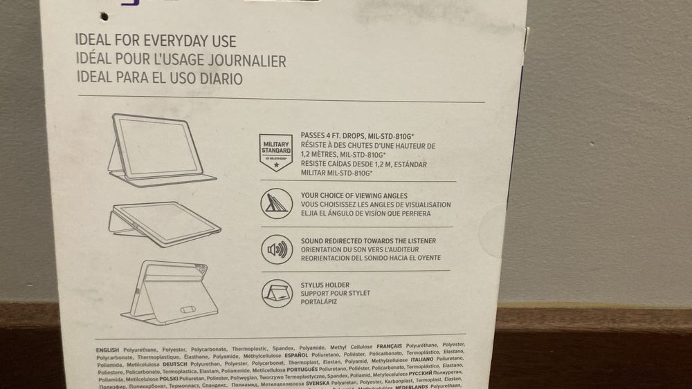 Capa tablet targus preta nova na embalagem