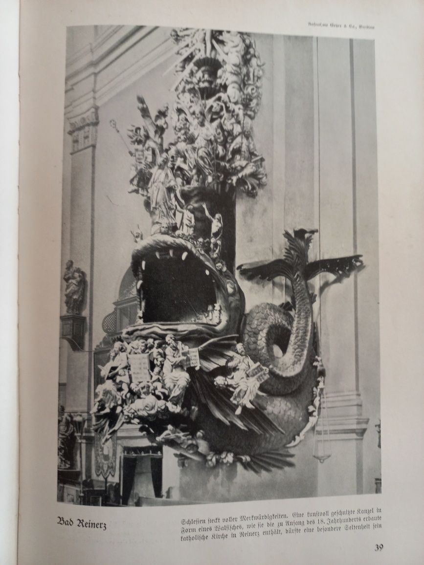 Śląsk (Schlesien) - na 64 obrazkach - Książka z 1937 r.