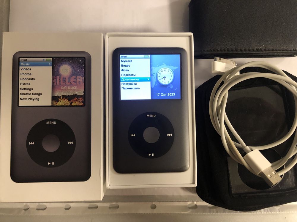 iPod classic 160 GB  7 th + чехол