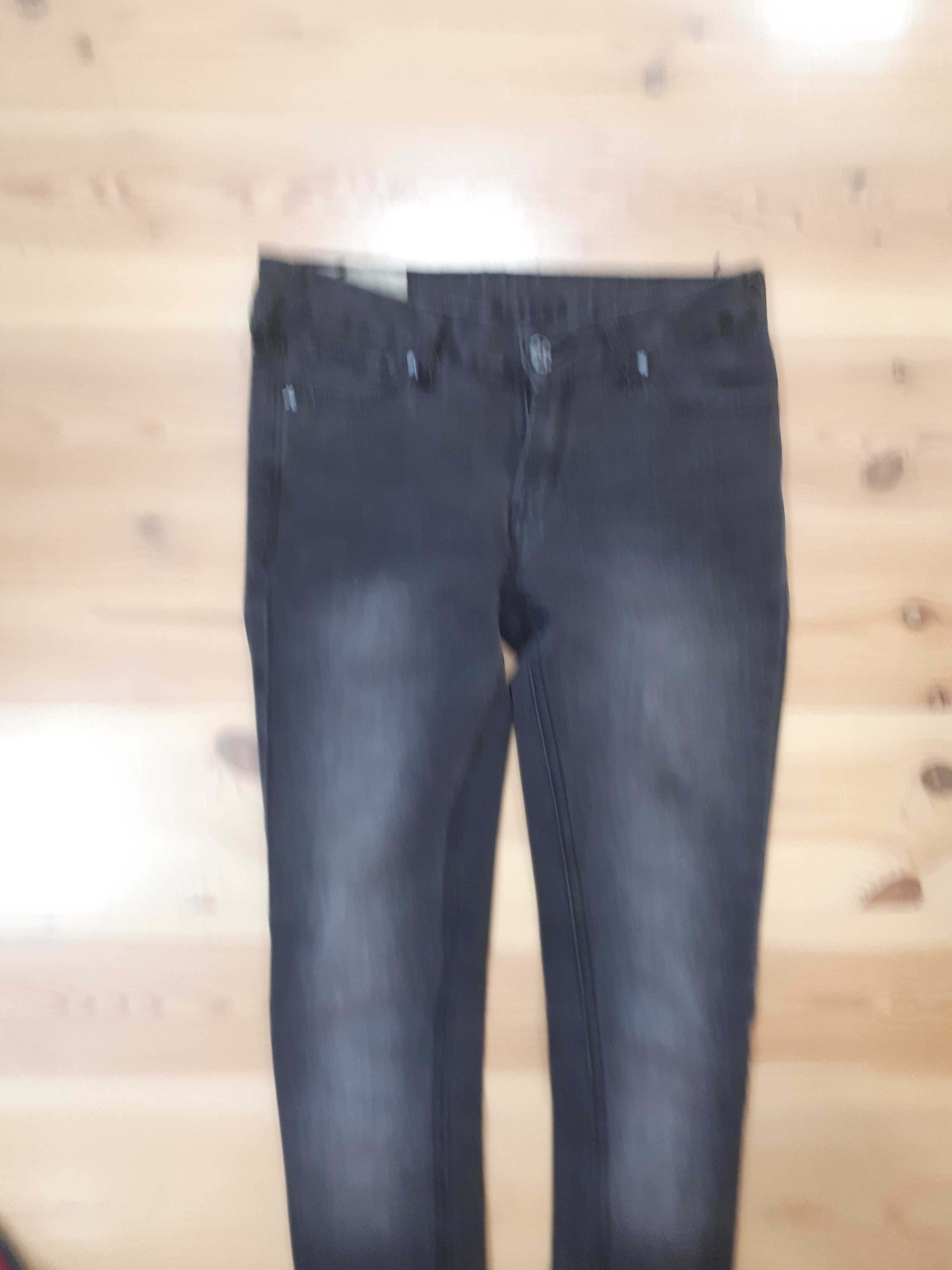 CRIMINAL DAMADE spodnie jeans z lycrą RURKI