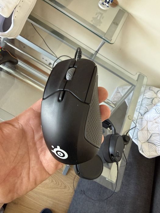 Fones e Rato Steelseries