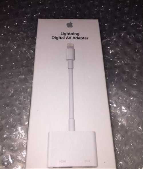 Lightning to hdmi переходник для передачи изображения