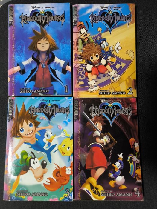 Manga Kingdom Hearts and Kingdom Hearts: Chaisn of Memories