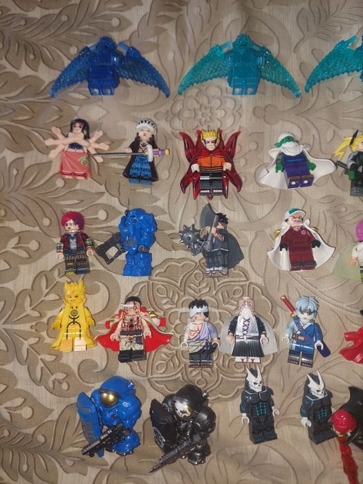 Kimetsu no yaiba, клинок рассекающий демонов, минифигурки, фигурки.