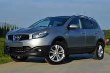 Nissan Qashqai+2 1wł serwis A-Z Nawigacja Kamera Szklany dach Tempomat 2xkpl Alufelg