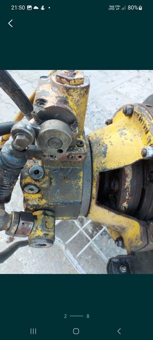 Pompa jazdy silnik do ładowarki koparki wozidła sterowanie