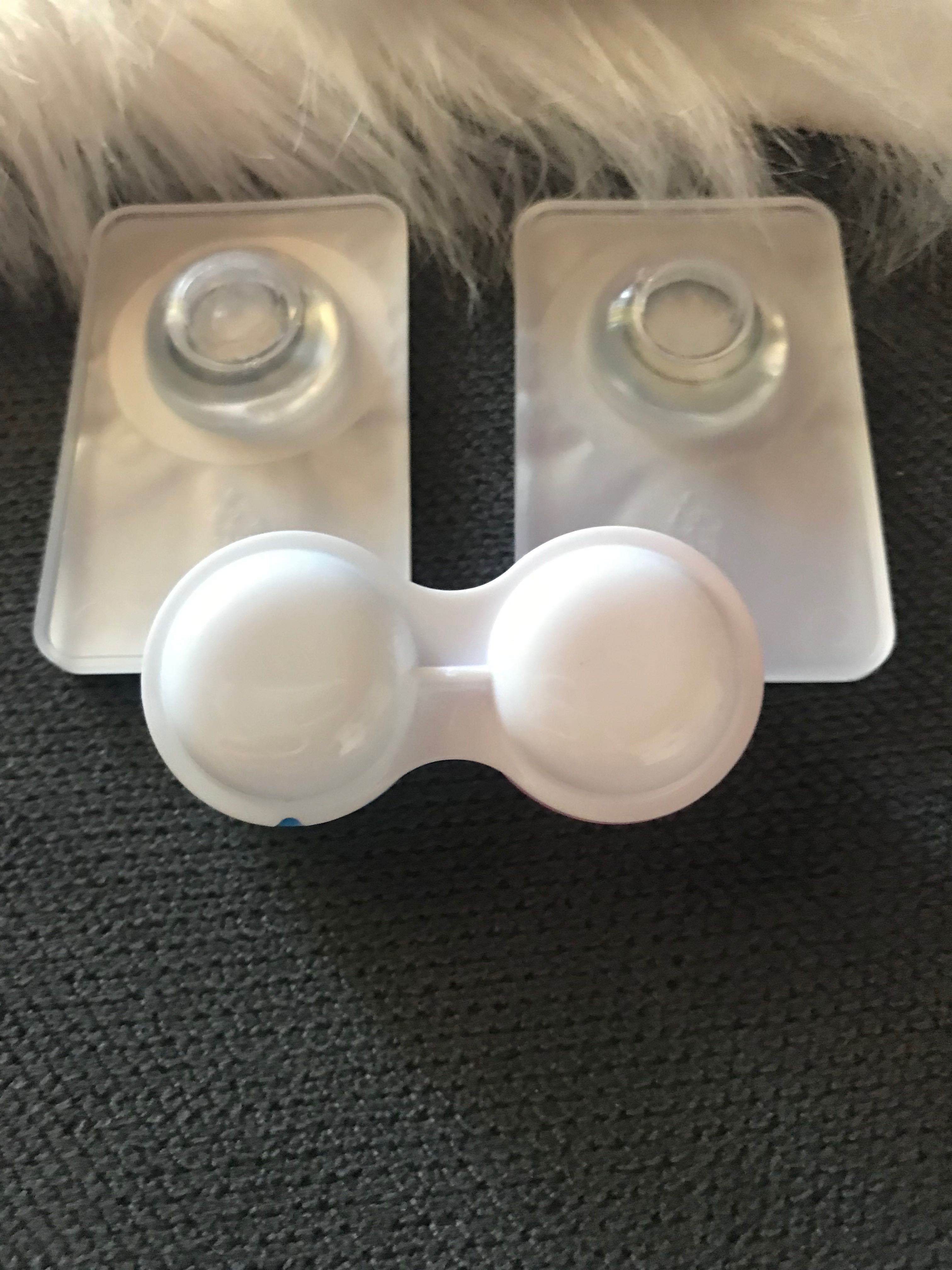 Lentes de cor cinza para olhos