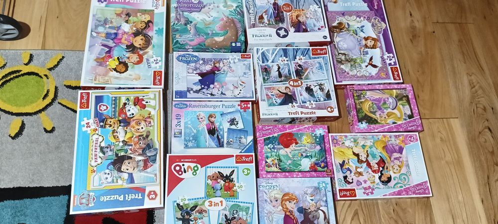 Różne gry i puzzle