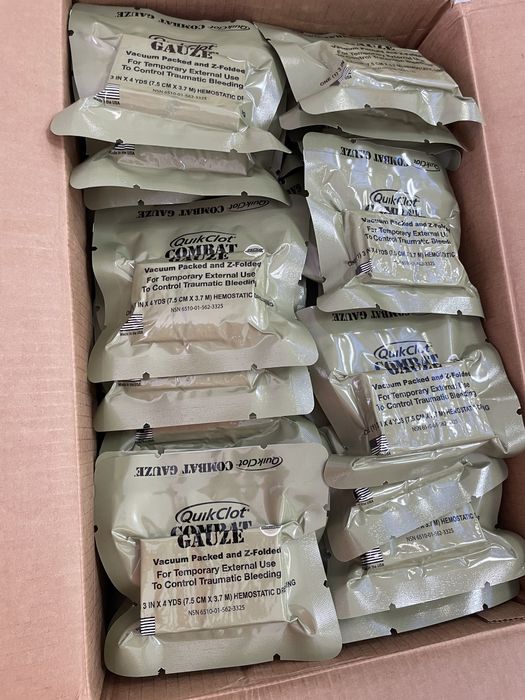 Кровоспинний бинт Combat Gauze QUIKCLOT