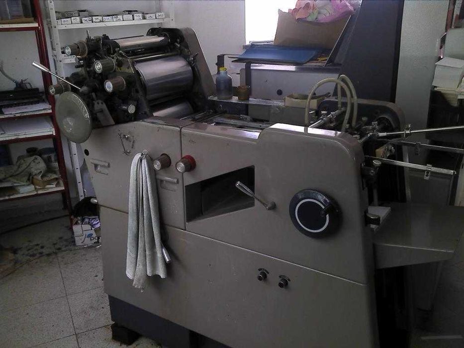 vendemos carteira e lote de máquinas gráficas