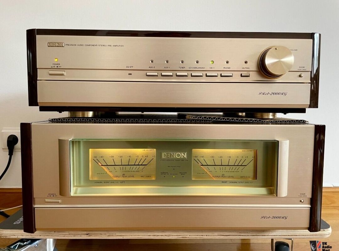 800Watt Denon POA-3000 RG + PRA-2000RG - Reference Gold LIMITED EDITIO