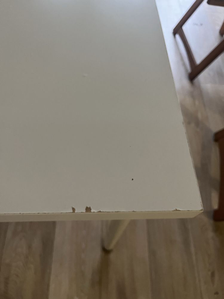 Mesa branca ikea linnmon 0,75x1,50m