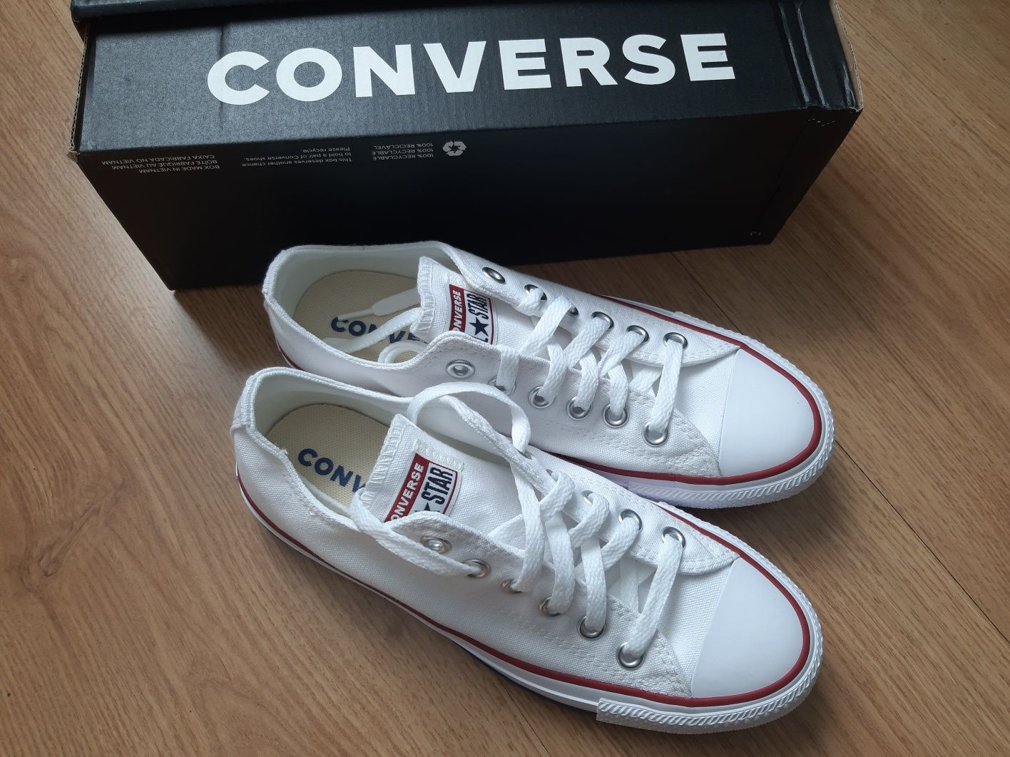 Trampki białe converse