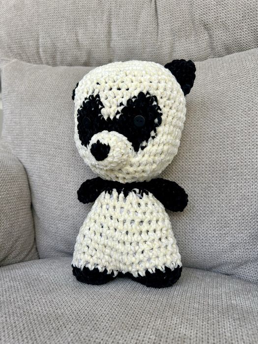 Panda de Croché - Feito á mão
