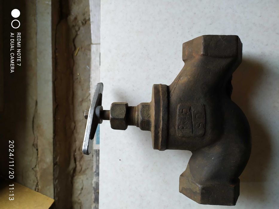 Вентиль чуг. Ду 50 Ру16 новый