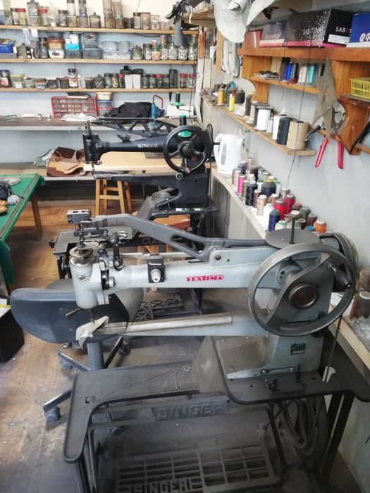 Łaciarka maszyna szewska Singer,textima