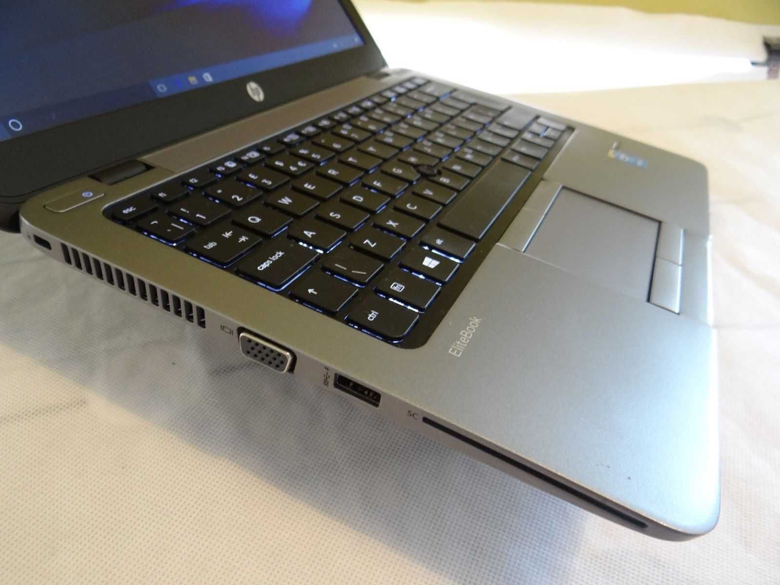 HP Elitebook 820 G1-Core i5-8gb-ram-ssd m2 256gb+hdd-1TB-bat+4h 100%