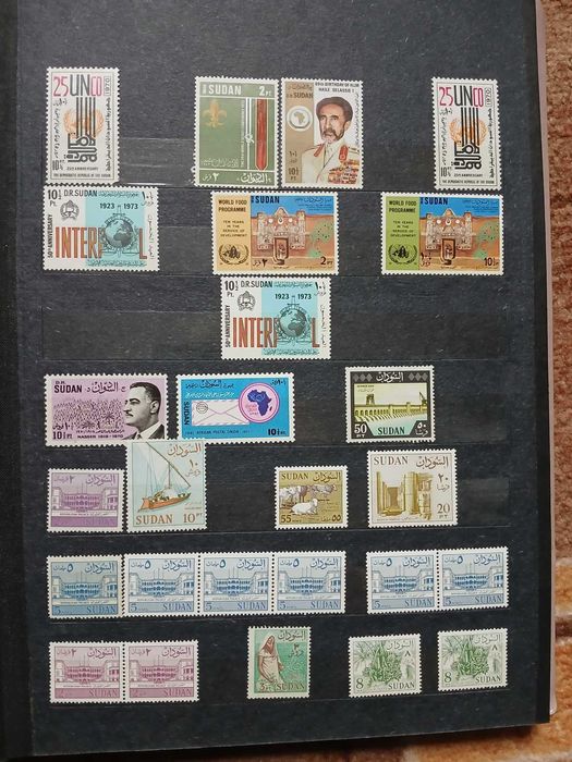 PRL zagranica znaczki pocztowe