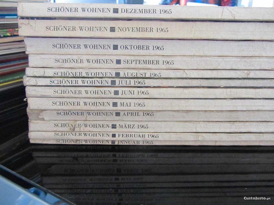 29 revistas de arquitetura e decoração Schoner Wohnen Vintage