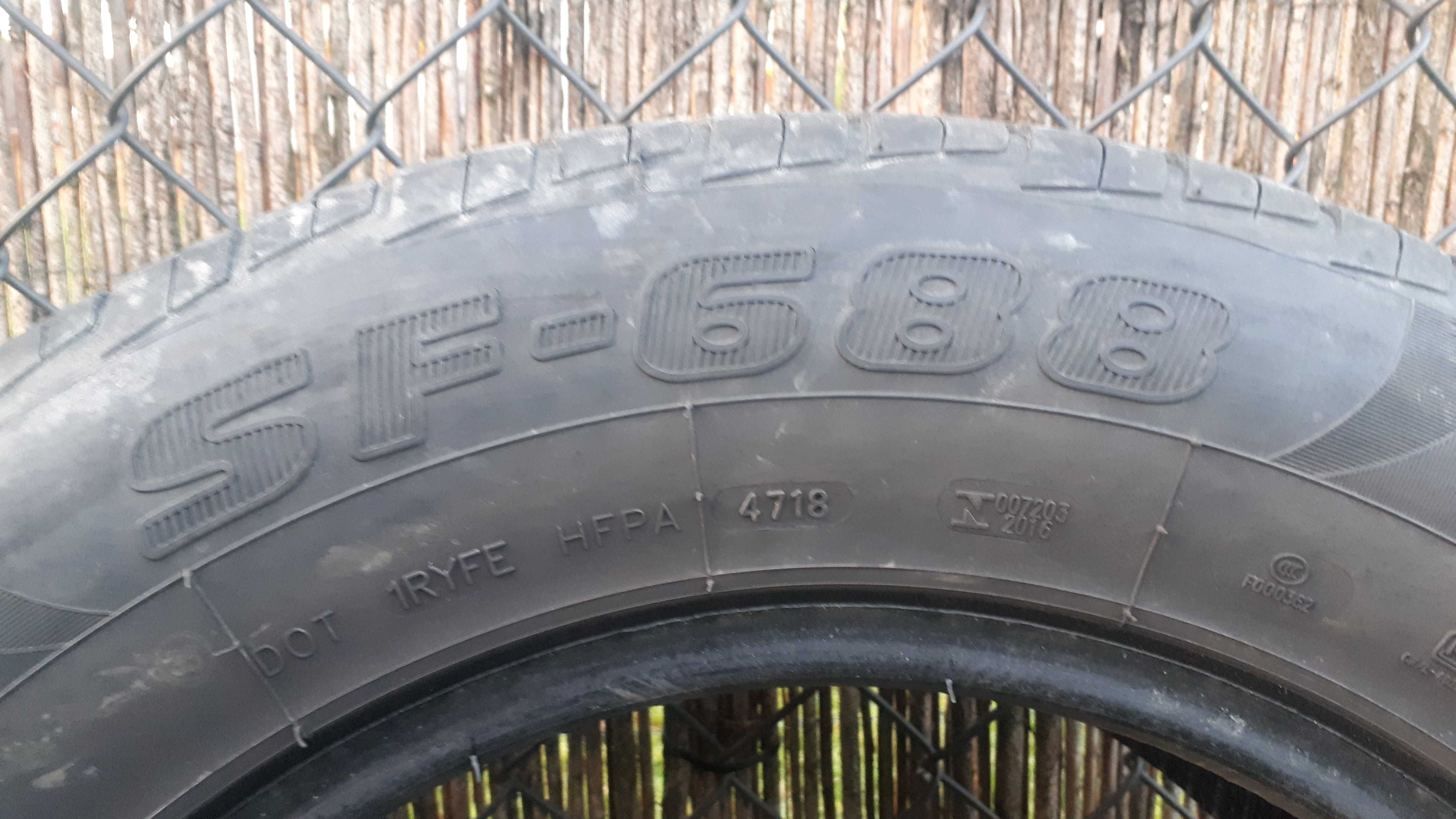 Opony letnie Sunfull SF-688 215/65 R16 - 2 szt - 4,5mm