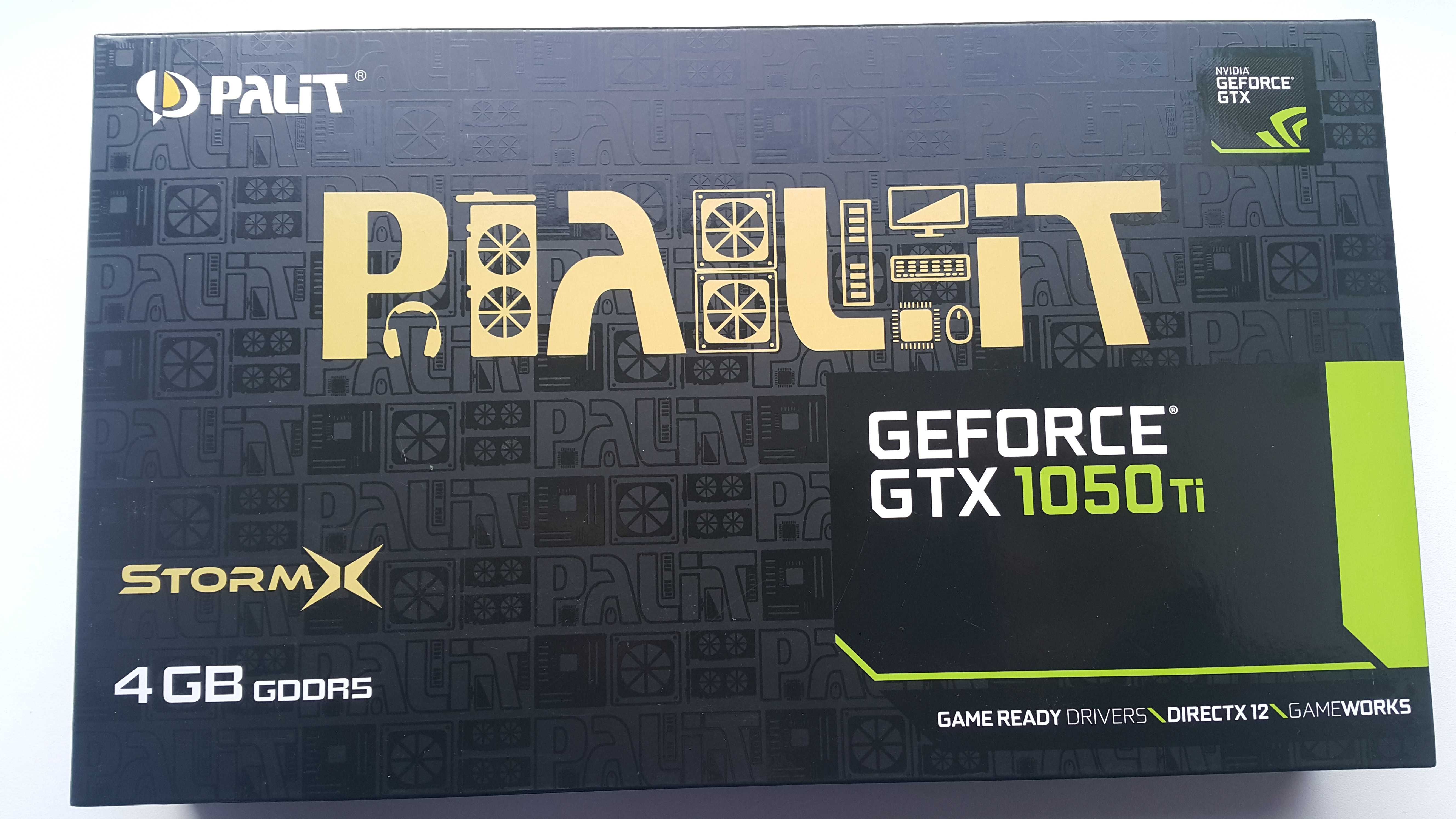 Продам видеокарту Palit GeForce GTX 1050 Ti 4Gb GDDR5 128bit