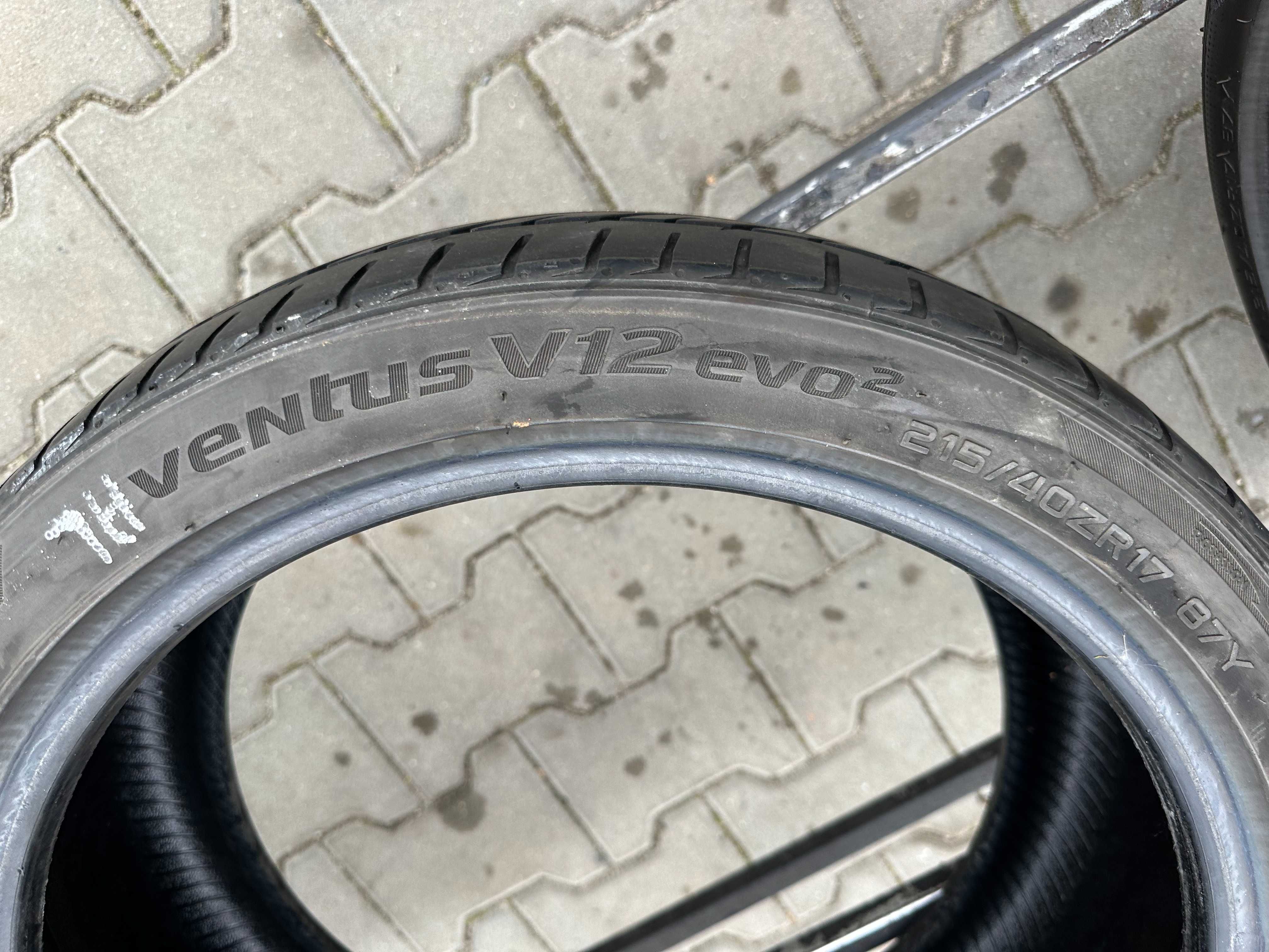 215/40r17 Hankook Ventus v12 evo2 / para letnie