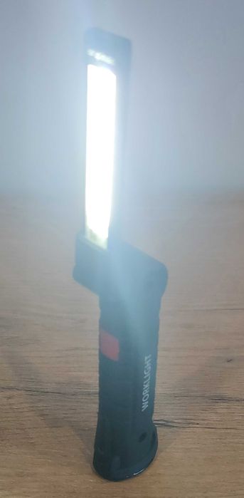 Lampka COB LED Latarka Składana USB Magnes do Warsztatu Garażu Namiotu